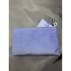 NWT BROOKS BROTHERS Amenity Pouch Unisex Blue United Airlines Travel OS